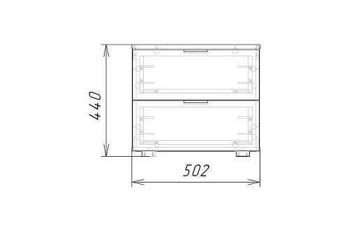 Тумба прикроватная Тоди-2 Белый - фото 4