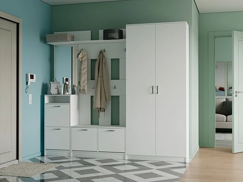 Прихожая Ольга-15 Белый - фото 1