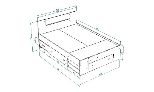 Кровать Фокус - фото 2
