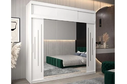 Шкаф-купе Валмиера-6А NEW Белый - фото 1