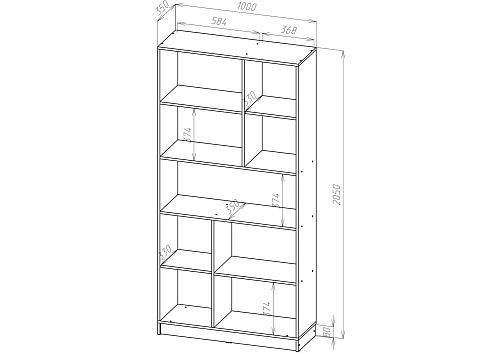 Стеллаж Сокол-5 - фото 2