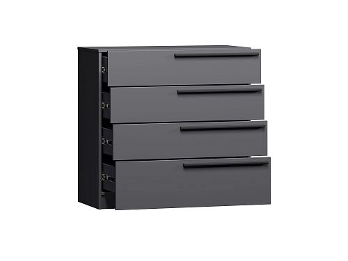 Комод Лорена Пакс-4 Графит - фото 3