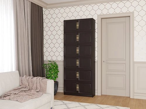 Шкаф книжный Карлос-036 Венге - фото 1