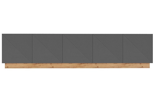 ТВ тумба Алиса 2 Серый - фото 3