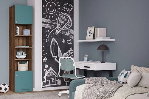 Пенал Скарабей-2 Аквамарин - фото 1