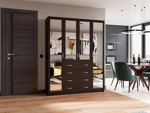 Шкаф распашной Стелла-1 - фото 1