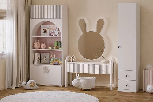 Пенал Банни-1.2 Белый - фото 1