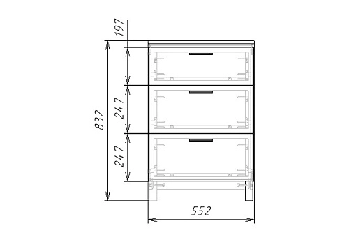 Комод Техас-1 МДФ - фото 4