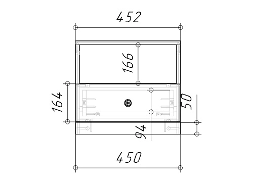Тумба прикроватная Банни-2 Черный Агат - фото 4