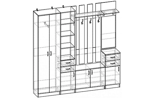 Прихожая Горизонт-4М - фото 2