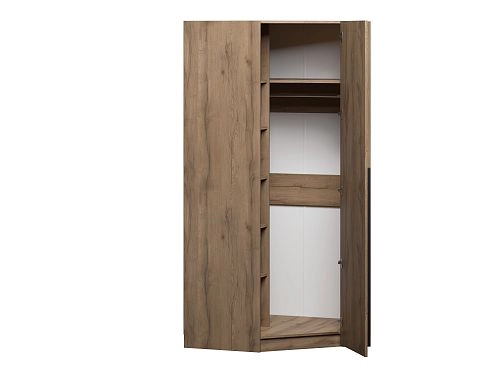 Шкаф угловой Лорена Пакс Дуб Табачный - фото 3