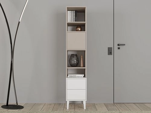 Стеллаж Скарлет-1 Белый - фото 1