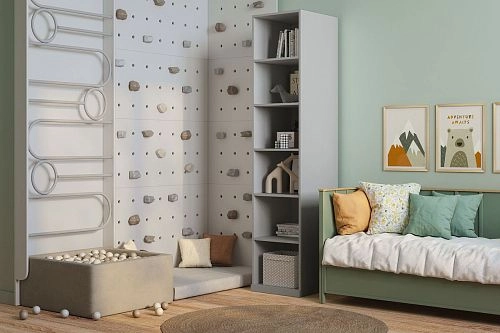 Стеллаж Банни Серый - фото 1