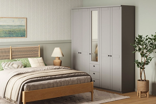 Шкаф распашной София РАХ-17 МДФ Кашемир - фото 1