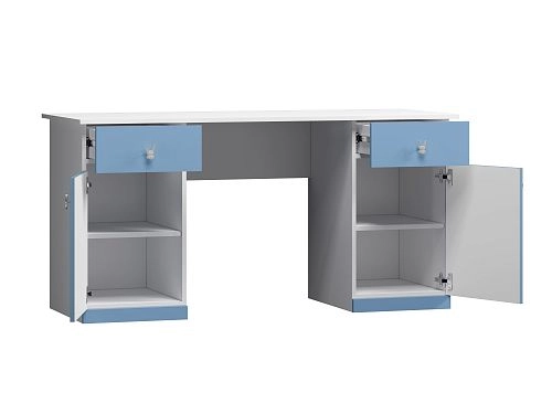 Письменный стол Банни-6 Пастельно-Синий - фото 5