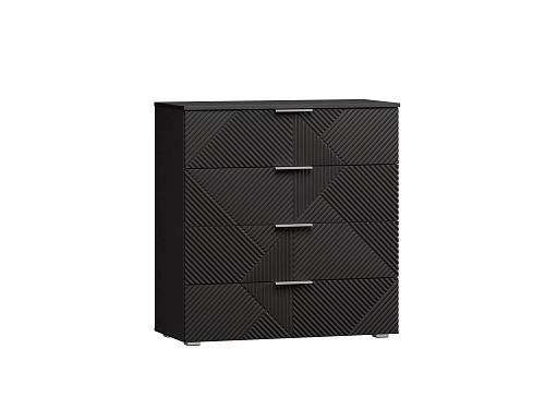 Комод Салерно NEW 4 Черный - фото 2
