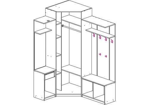 Прихожая Валенсия-3 - фото 2